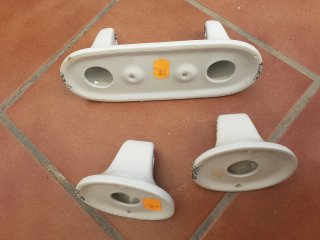 2 Set baño cerámica vintage