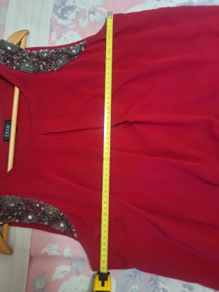 Vestido fiesta Elogy pedrería hombros Talla XL
