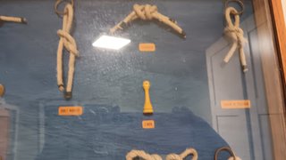 Cuadro Nudos Marinos Madera Tela