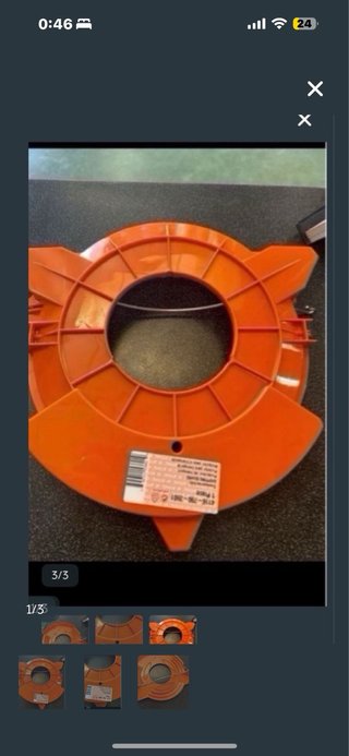 Lote 5 Protectores Disco Desbrozadora Stihl