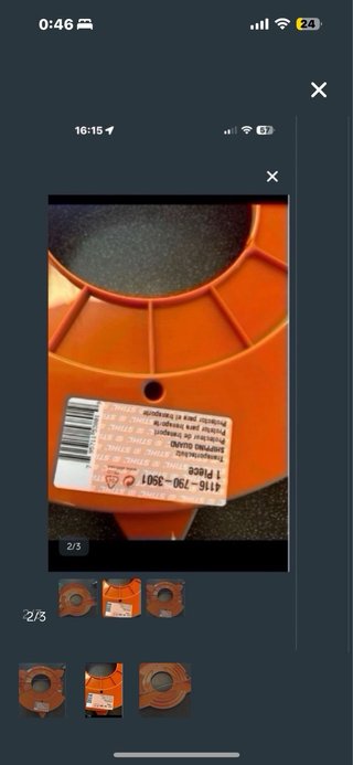 Lote 5 Protectores Disco Desbrozadora Stihl