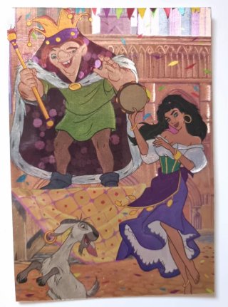 Lote 9 Postales Metálicas Disney: El Jorobado ...