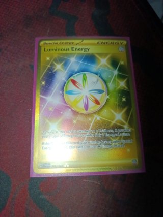 Carta Pokémon Luminous Energy Especial
