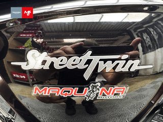 TRIUMPH STREET TWIN 2019 12391 kms.