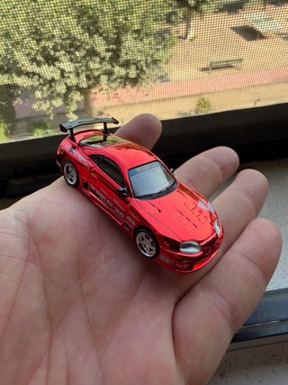 Mini GT Toyota Supra GT-300 Rojo