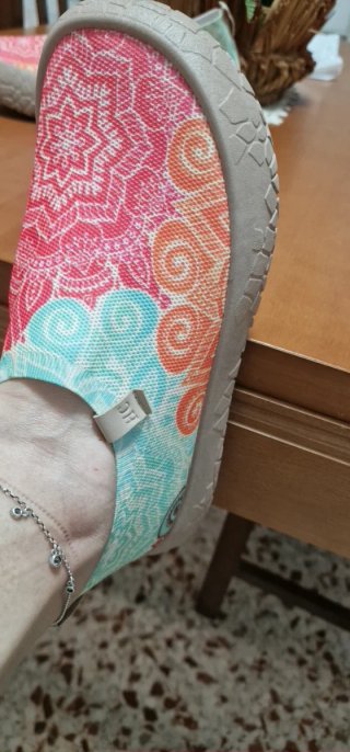 Zapatillas elásticas estampadas