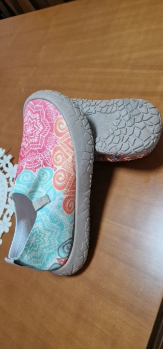 Zapatillas elásticas estampadas