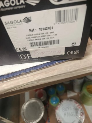 Pistola Sagola 4600 Extreme Base Agua