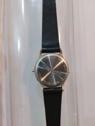Orologio vintage Advance donna nero/oro