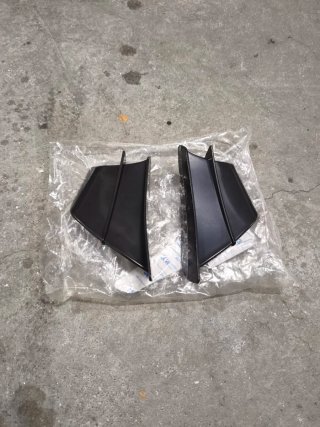 Kit Alerones Moto Universal Negro
