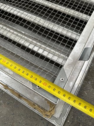 Rejillas ventilación metálicas