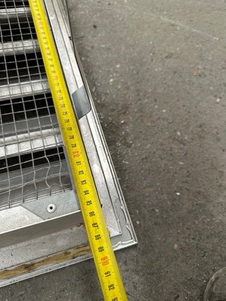 Rejillas ventilación metálicas