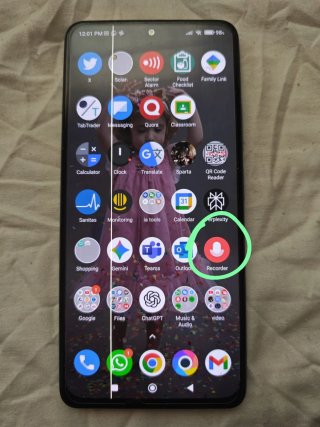 Xiaomi POCO F3 con registrazione automatica delle chiamate