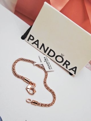 Pulsera Pandora hearts studded clap Ale s995 18 cm