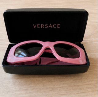 Occhiali da sole Versace VE4425U rosa grigio