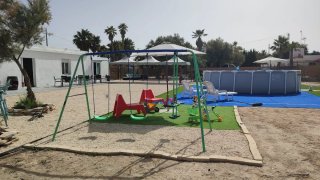 Campo de  para eventos para disfrutar un buen día