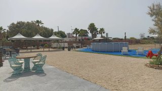 Campo de  para eventos para disfrutar un buen día