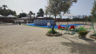 Campo de  para eventos para disfrutar un buen día