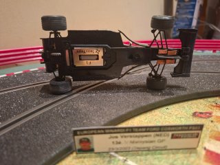 SCALEXTRIC TECNITOYS 2003 MINARDI F1 J.Verstappen