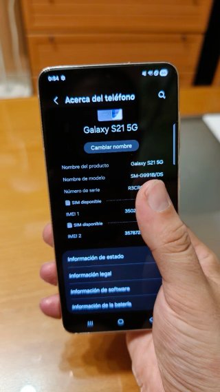 Samsung Galaxy S21 128GB 8 GB Morado dual SIM