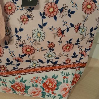 Bolsa de playa/piscina grande floral