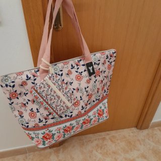 Bolsa de playa/piscina grande floral