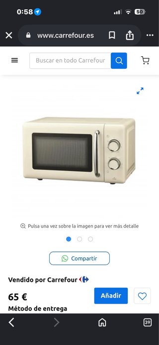 Microondas nuevo sin abrir en su caja
