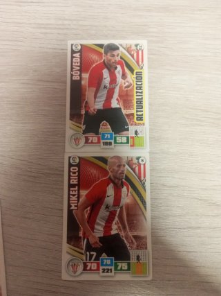 Cartas Athletic Club Adrenalyn 2015-16