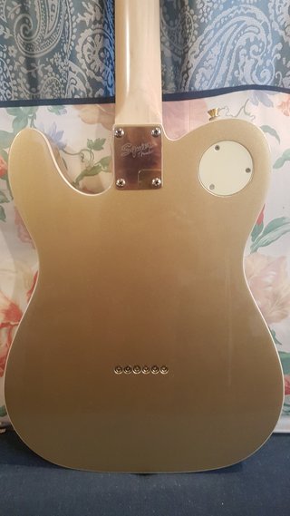 Squier John 5 Telecaster Dorada 2013