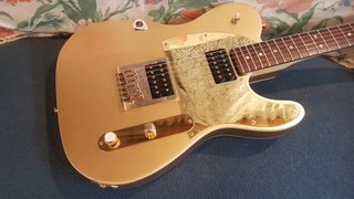 Squier John 5 Telecaster Dorada 2013