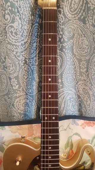 Squier John 5 Telecaster Dorada 2013