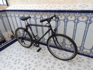 Bicicleta de Montaña Negra