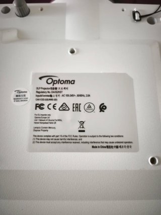 Proyector Optoma Blanco