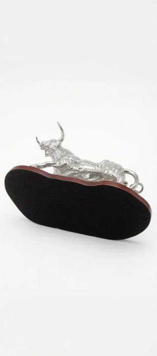 Figura Toro Mamely Plata