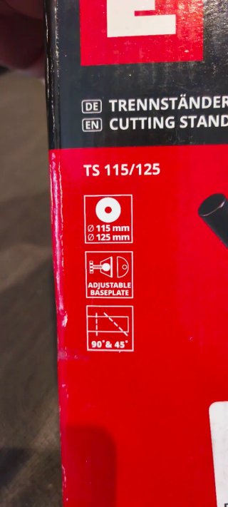Einhell TS 115/125 Cortadora