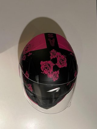 Casco Integral Moto Niñ@ Lady Custom