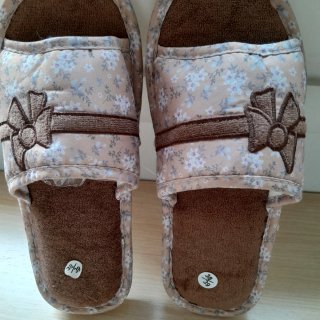 Zapatillas casa mujer 38/39 floral