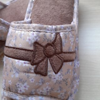 Zapatillas casa mujer 38/39 floral
