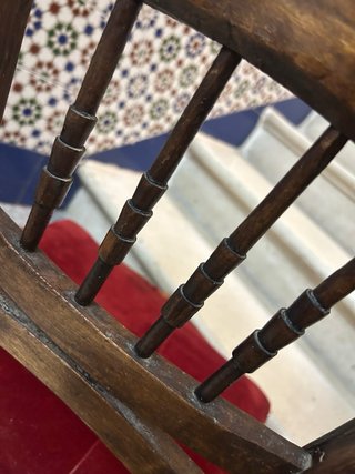 Reclinatorio antiguo para niño