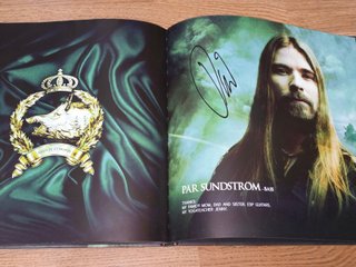 SABATON 2 CD Heroes, Earbook FIRMADO 2014 /Leer