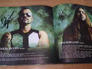 SABATON 2 CD Heroes, Earbook FIRMADO 2014 /Leer