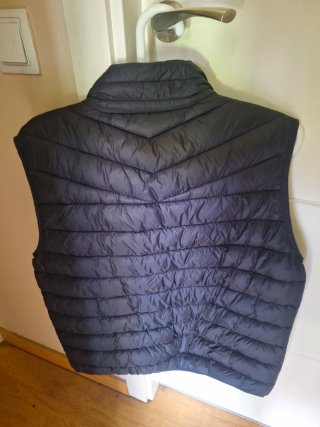Chaleco acolchado negro hombre Talla L española