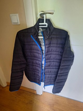 Chaleco acolchado negro hombre Talla L española