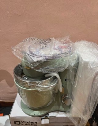 Amasadora de cocina verde