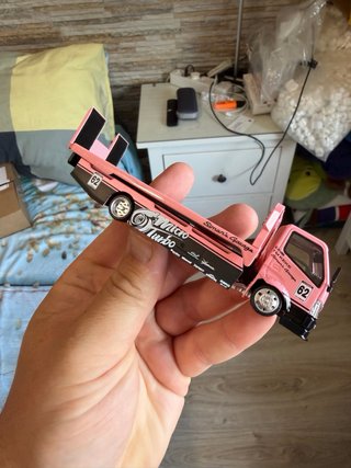 Micro Turbo camión grúa simon’s Garaje pink