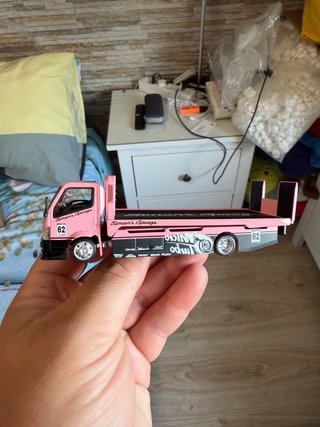 Micro Turbo camión grúa simon’s Garaje pink