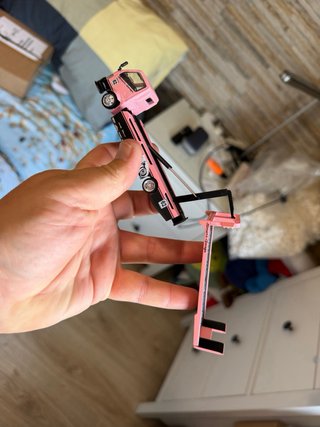 Micro Turbo camión grúa simon’s Garaje pink