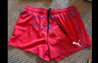 Bañador Hombre Puma Rojo