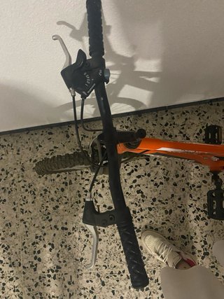 Bicicleta Montaña Infantil Naranja