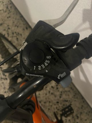 Bicicleta Montaña Infantil Naranja